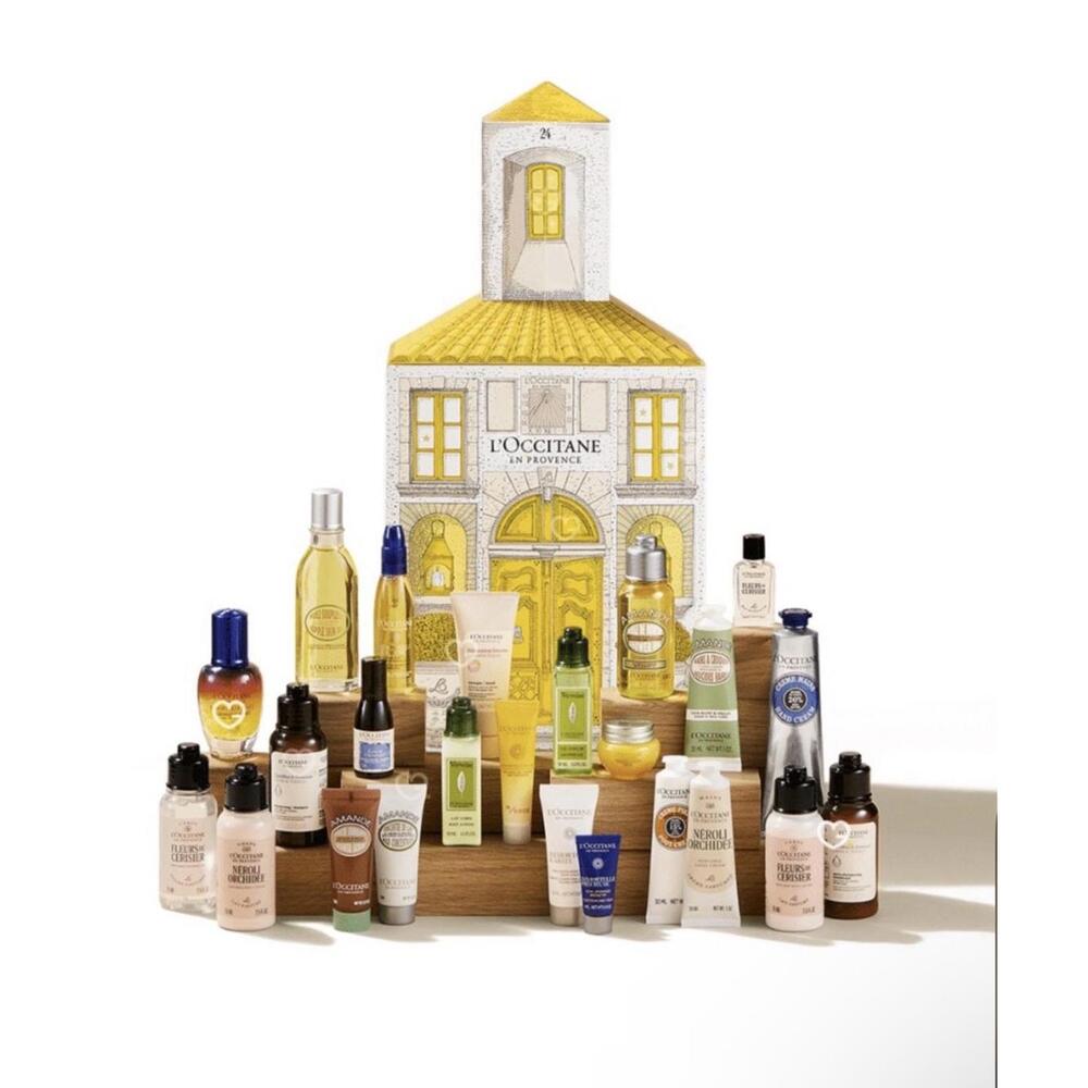 L’Occitane 2025 Luxury Body Care Advent Calendar Deluxe New Sealed In Box